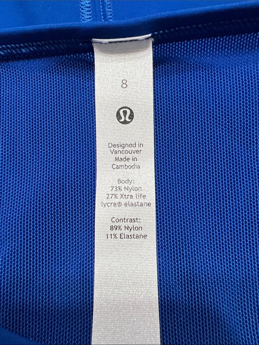 lululemon athletica | Tops | Nwt Lululemon Sculpt Tank Symphony Blue ...